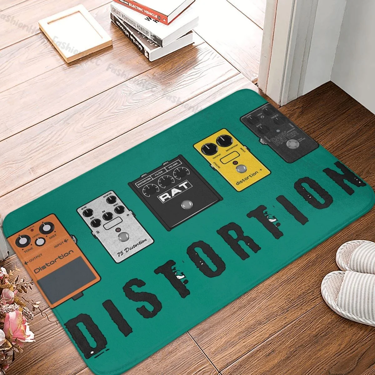 

Classic Music rock musician Bedroom Mat Distortion Doormat Kitchen Carpet Outdoor Rug Home Decor