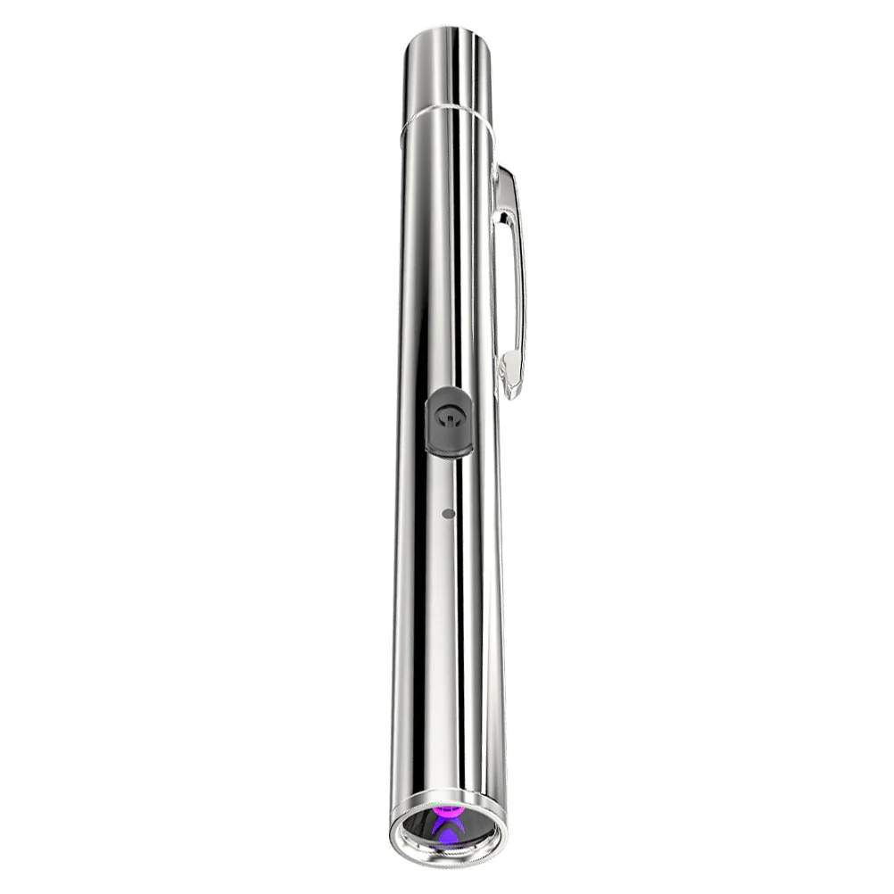 

Flashlighturine Petlight Blacklight Led Torch Detection Black Mini Handheldnight Travel Pen Usb Rechargeable
