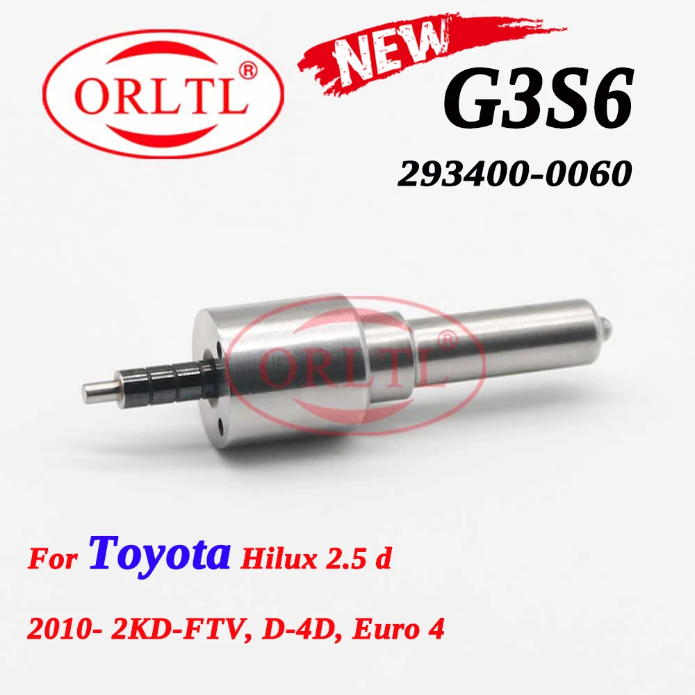 Форсунка Форсунки ORLTL G3S6 с общей топливной магистралью для инжектора Denso 295050-0180 295050-0200 для инжектора для Toyota 23670-0L090 23670-30400