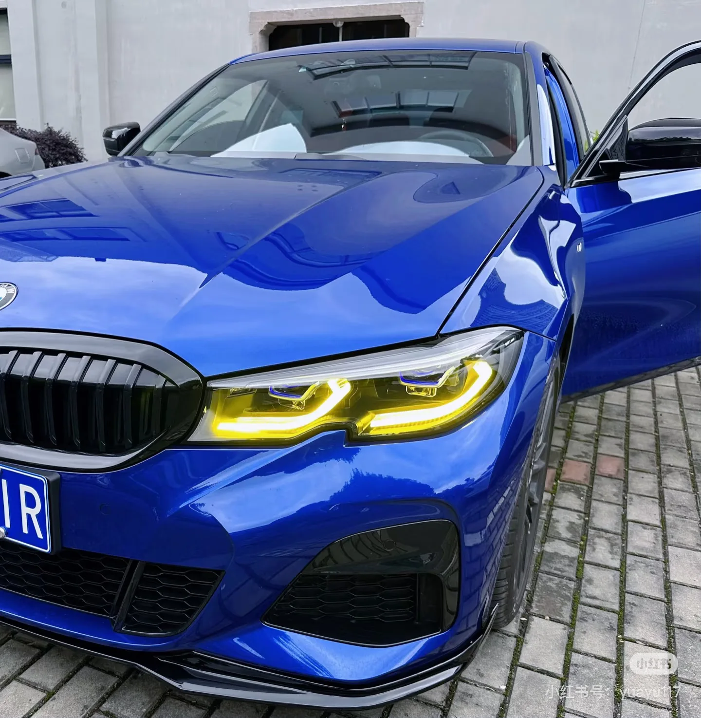 Для BMW 3 серии двухцветные дневные ходовые огни (желтый и белый) 320i 325i 330i G20 G21 лазерные фары модуль RGB DRL (art.: 3920dcd79b398) - 3920dcd79b398