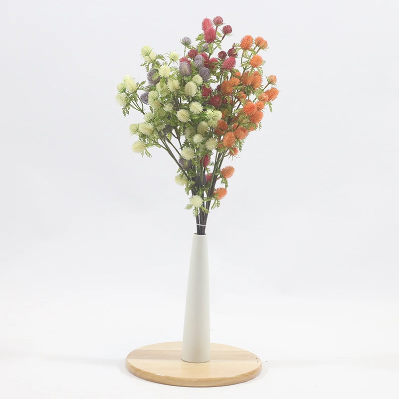 

70cm Plastic Flower 4-color Gomphrena Globosa Art Flower Arrangement Home Courtyard And Wedding Decoration Artificial plants