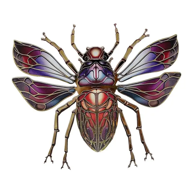 

Настенная Наклейка в виде жука из нержавеющей стали