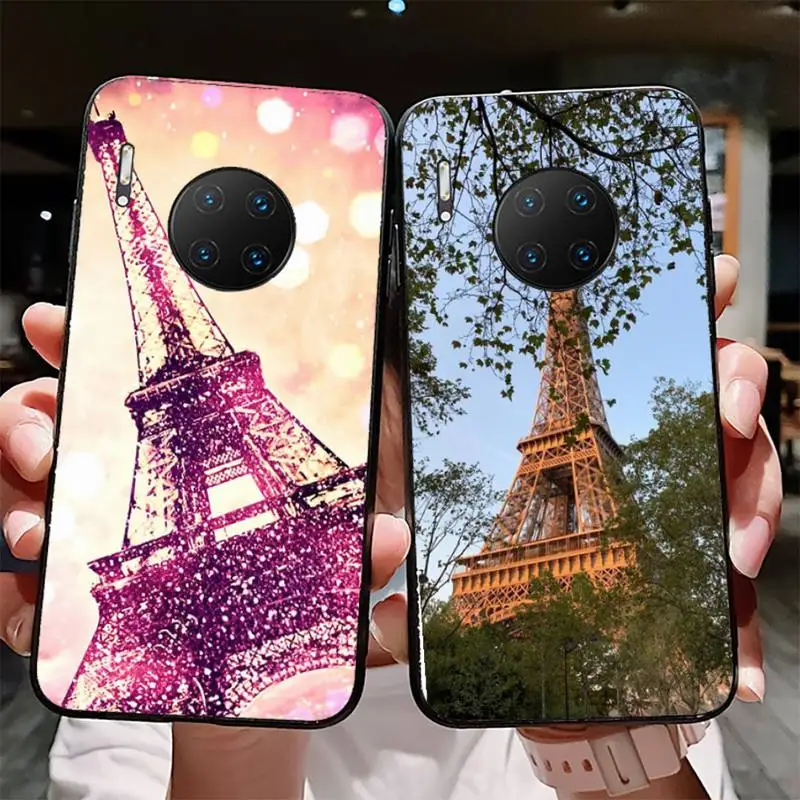 

Paris Eiffiel Tower Phone Case for Huawei Mate 20 10 9 40 30 lite pro X Nova 2 3i 7se