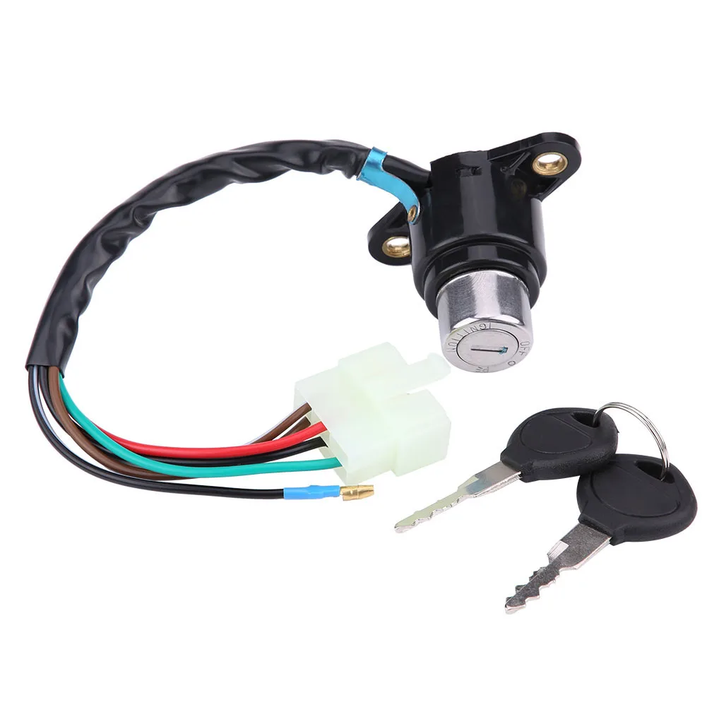 

Motorcycle Ignition Key Switch Lock With Unlocked Key Fits For Honda CB/CM 400/450