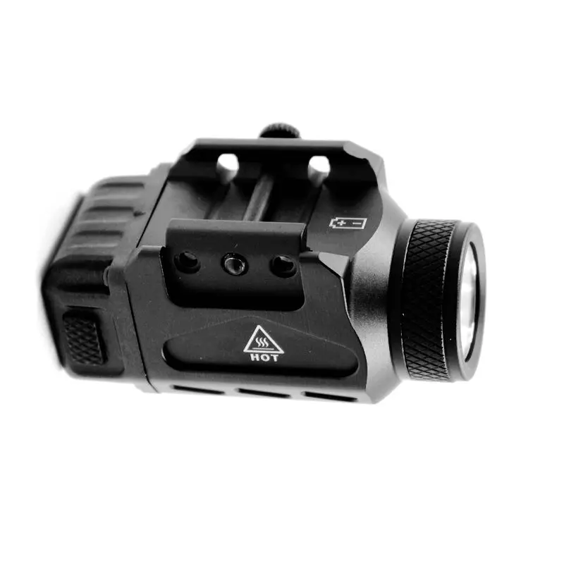 Тактический Мини-пистолет Φ 500 люмен CR123A рельсовое оружие для калибра 9 мм планка