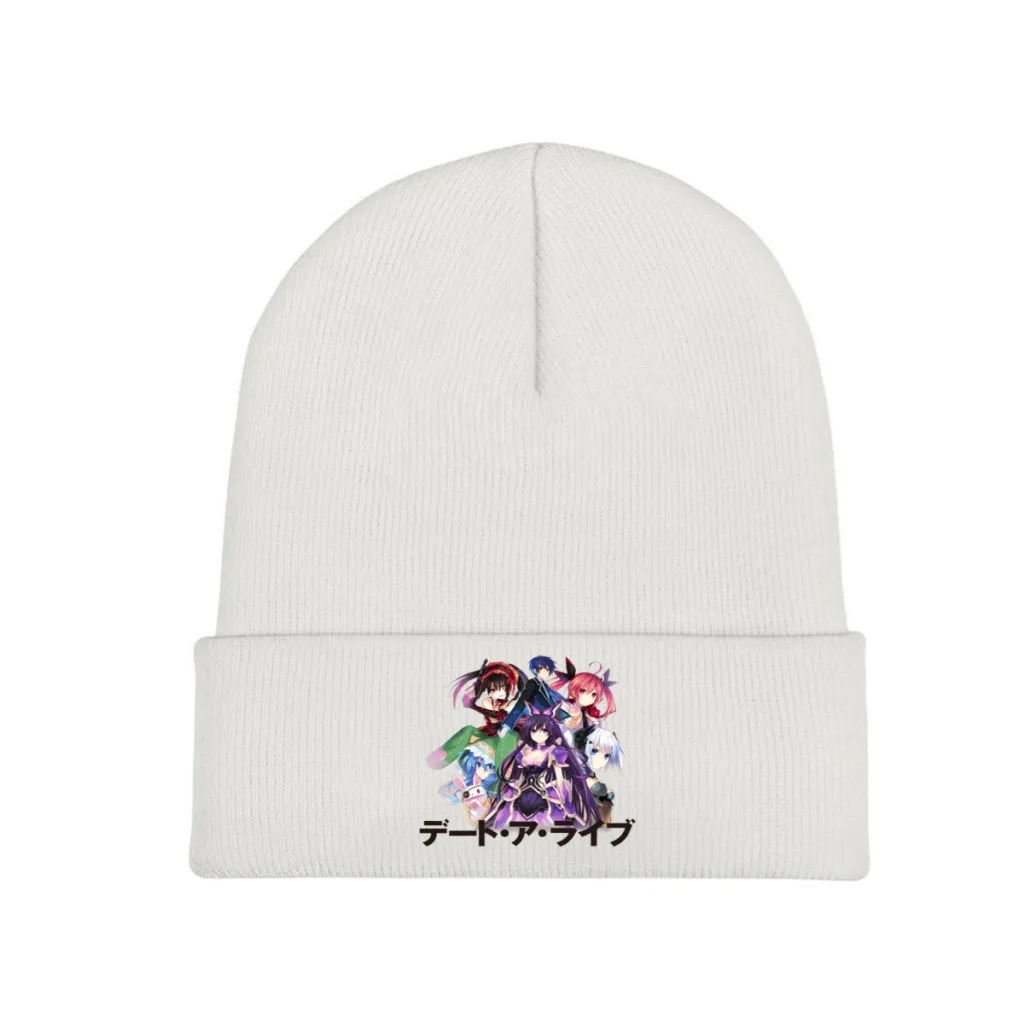 

Knit Hat Date A Live Shido Itsuka Manga Winter Warm Beanie Caps All Essential Men Women Fashion Casual Bonnet