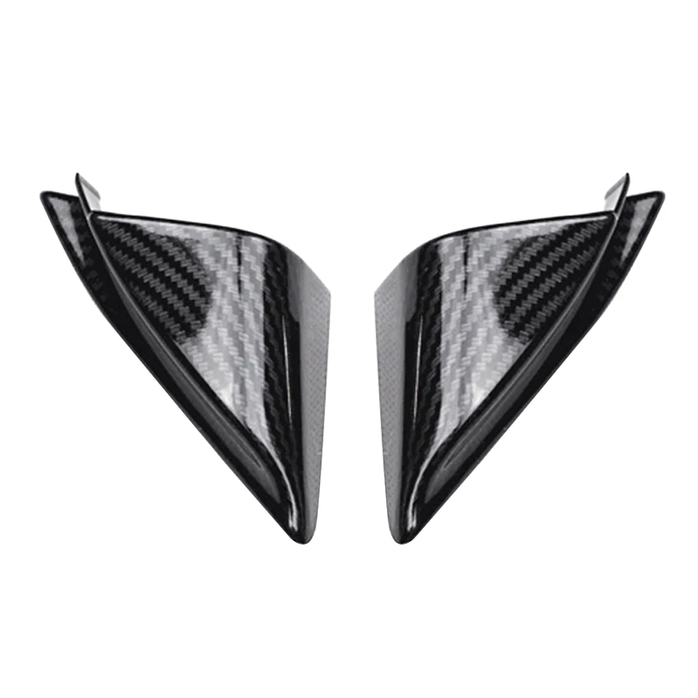 

For Mazda CX-5 CX5 CX 5 2017 2018 2019 Carbon fiber Car Front Door Window Inner Triangle A Colum Cover Stickers Trim Accessories