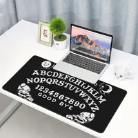 Ouija Board Office Mouse Mat Mousepad Witch Spirit Horror Occult Ghost Death Scary Skull XXL Game Waterproof Computer Mouse pad
