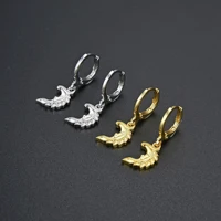 tulx artistic moon face hoop earrings for women round piercing earings wedding party jewelry pendientes