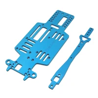 metal upgrade modification two layer board bottom plate for 128 mosquito car mini q racing drift rc car parts
