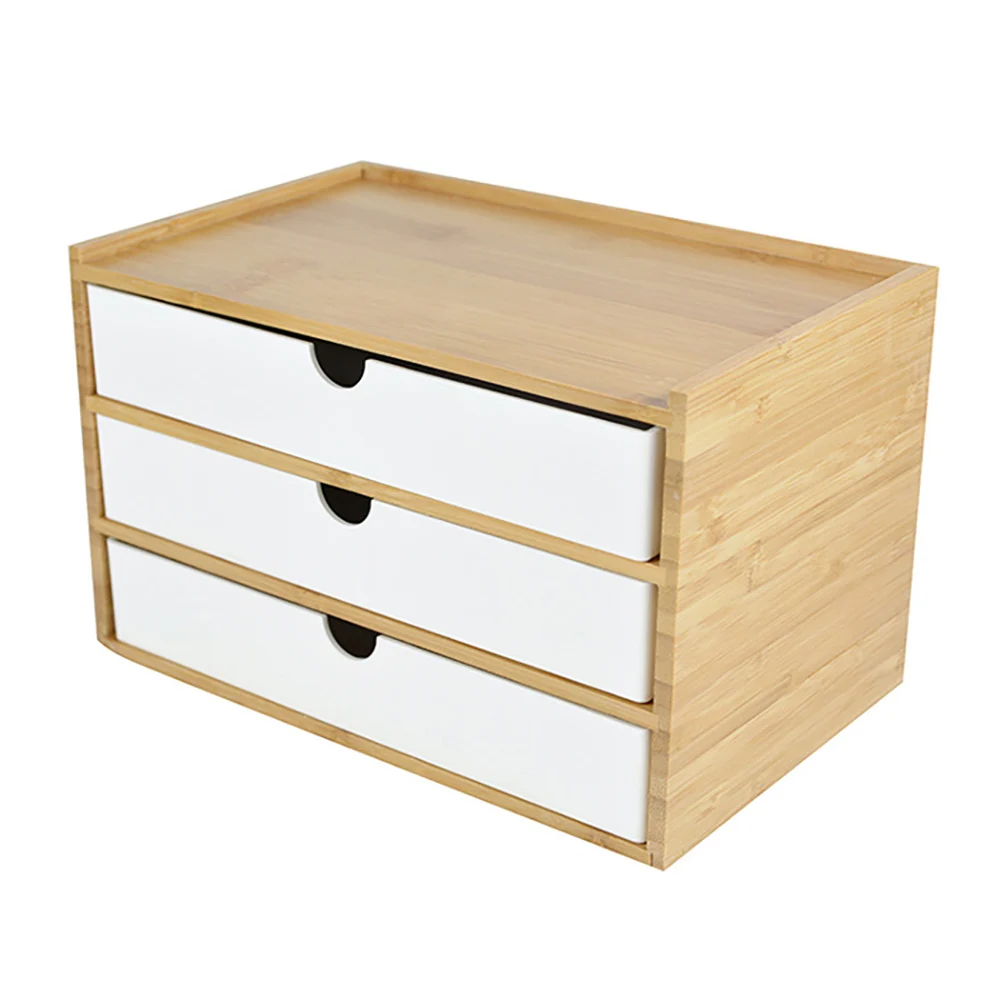 

Multi-Layer Storage Supplies Nan Bamboo Board Storage Box Hotel Guest Room Drawers Storage Drawers Jewelry Box B