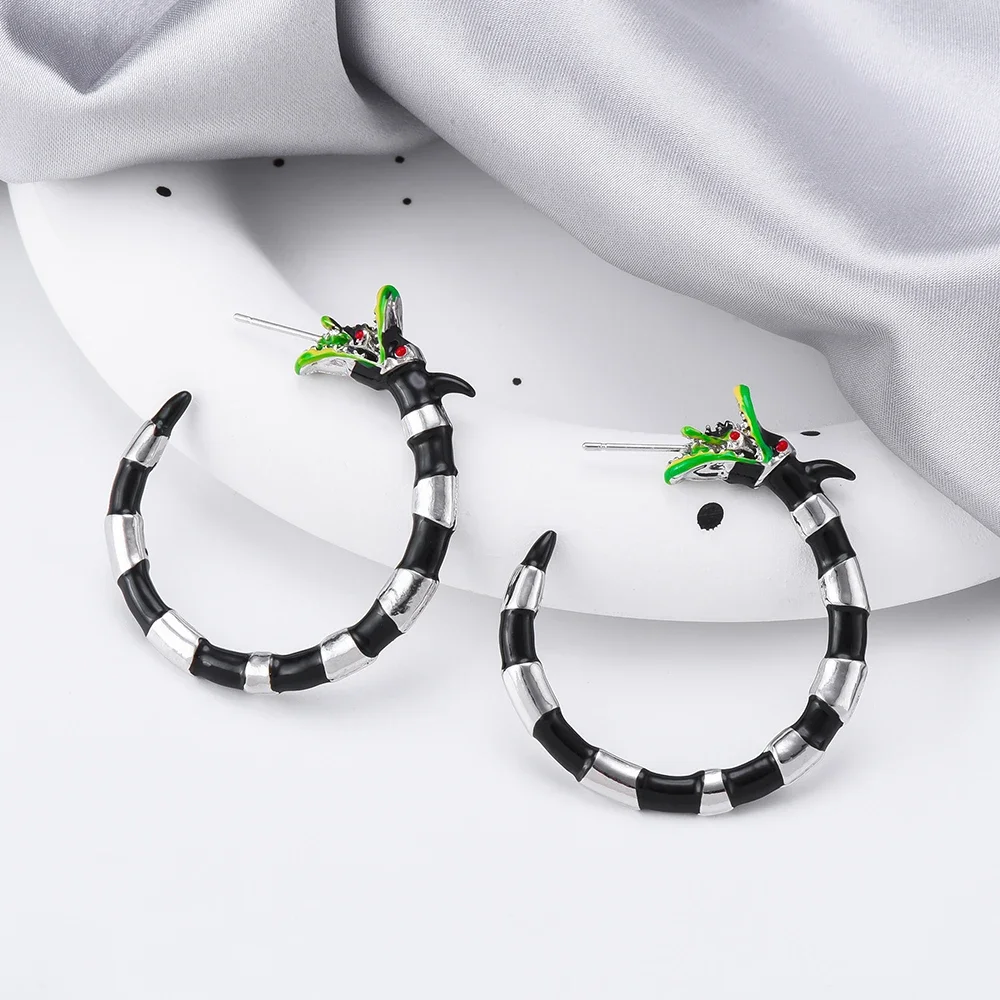 Модные аксессуары Rongwo для Хэллоуина в черно-белую полоску фестиваля и карнавала