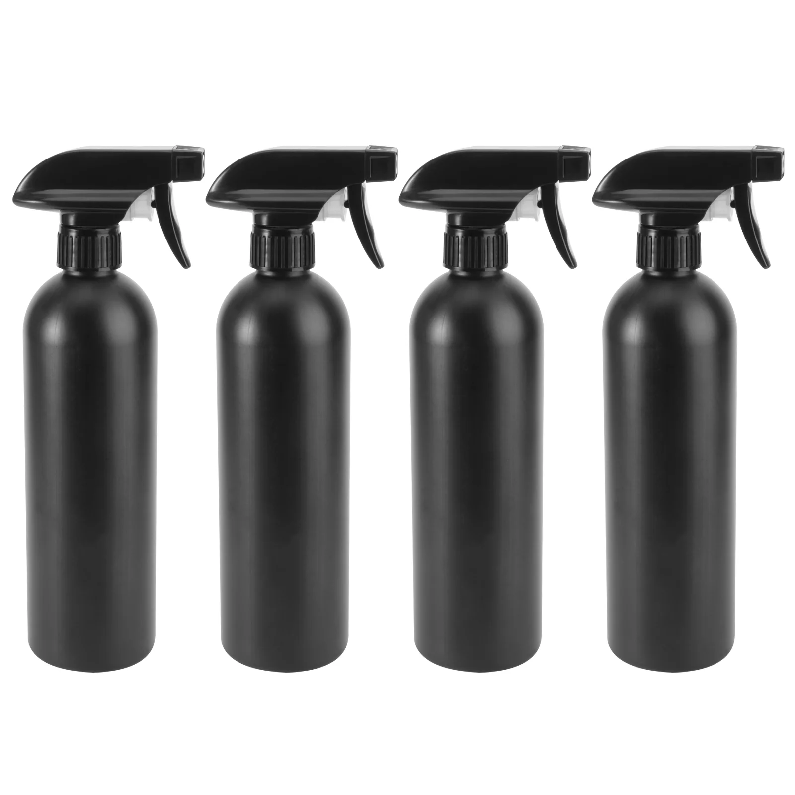 

4PCS Empty Spray Bottles Refillable Cleaning Spray Bottles Hair Spray Bottle for Essential Oil Water Cleaning Products 500ML