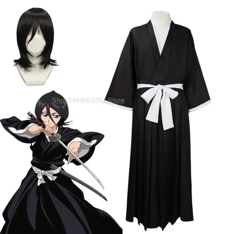 Anime Bleach: Thousand Year Blood War Arc Retsu Unohana Kuchiki Rukia Cosplay Costume Halloween Christmas