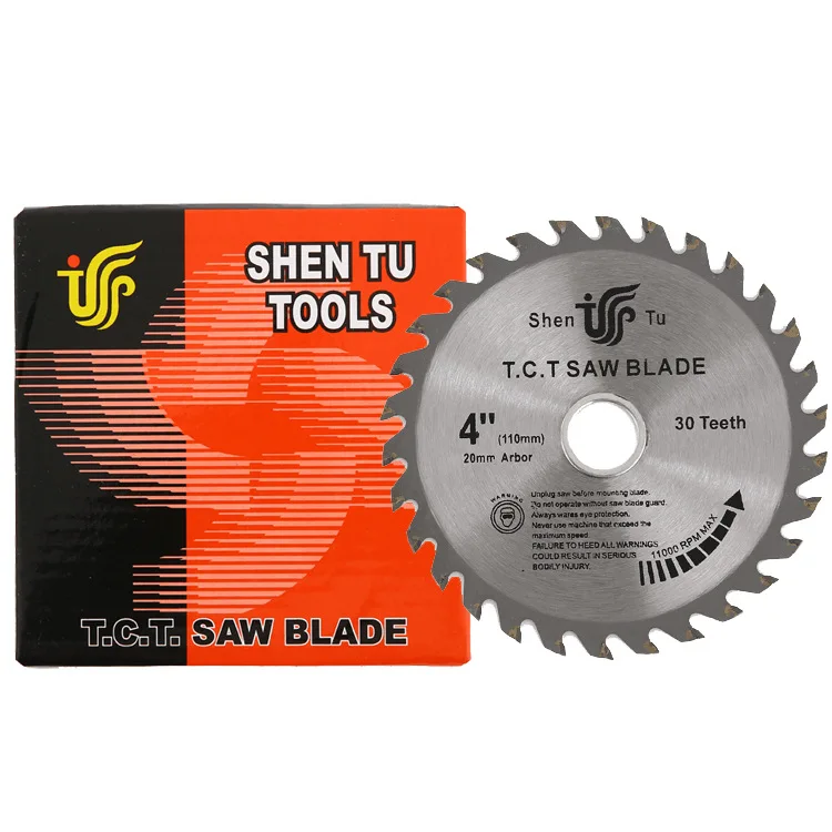 

110mm Circular Saw Blade 4 Inch Saw Blade Multifunctional Metal Saw Woodworking Cutting for Thin Metal Plastic Workpiece DIY Cut