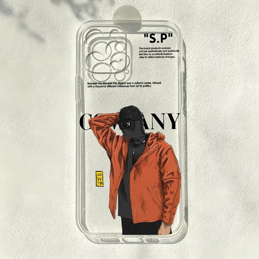 Чехол для телефона Exercise Brand C-Com-panyES Function Jacket P, прозрачный чехол для iPhone 16 15 14 13 12 11 Pro Max XR Plus (art.: 3920dc8378561) - 3920dc8378561
