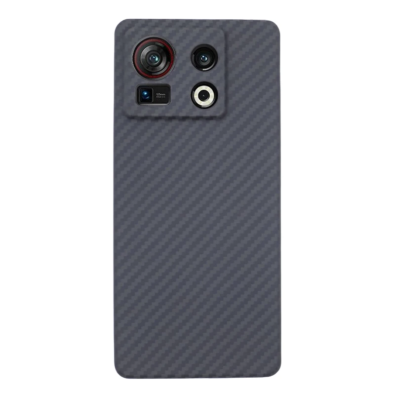 

Case for ZTE Nubia Z40S Pro Real Carbon Fiber Aramid Anti-explosion Cell Mobile Phone Protective Cover Protection Shell