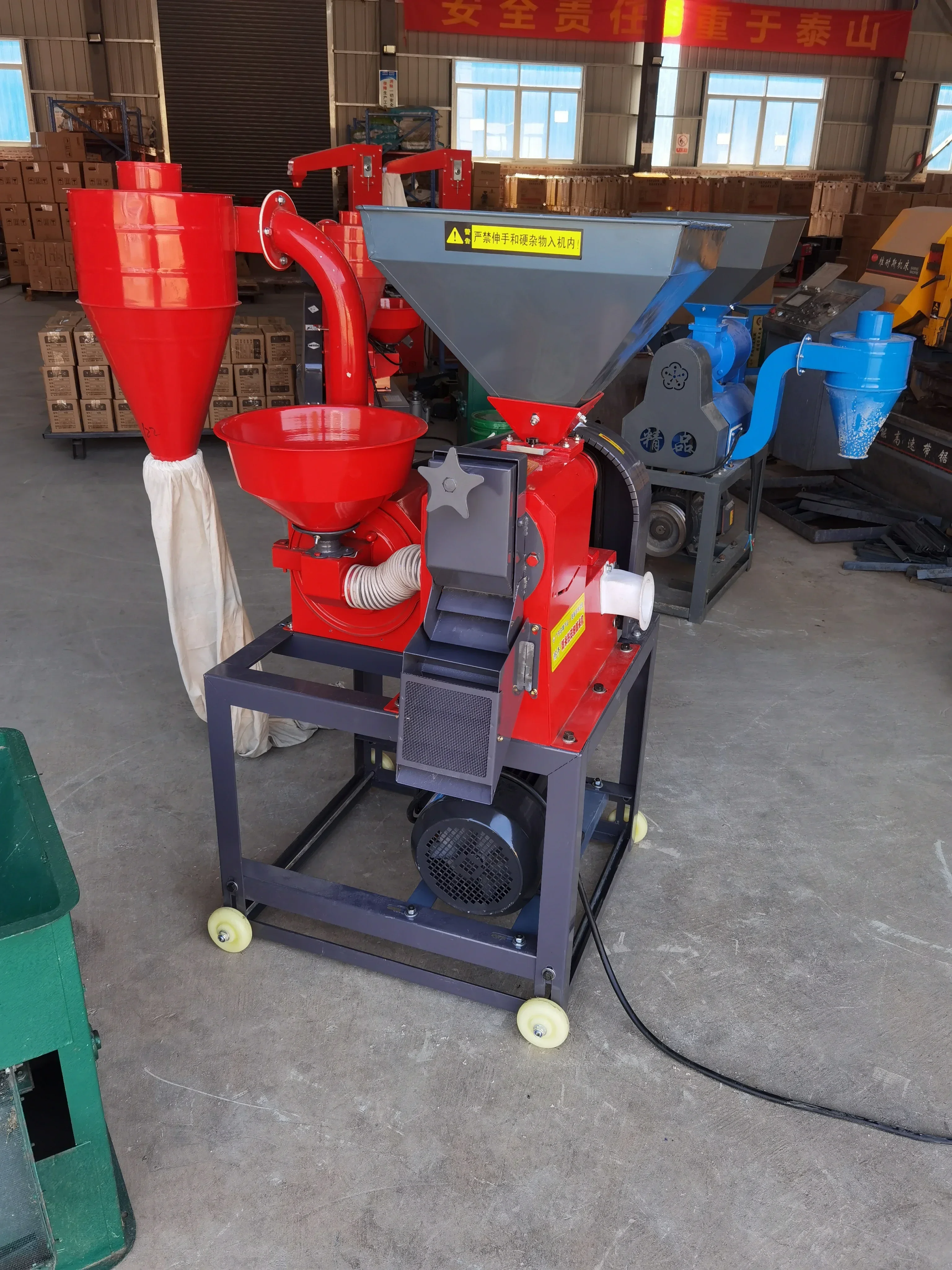 Фрезер для зерен пшеницы сорго кукурузы