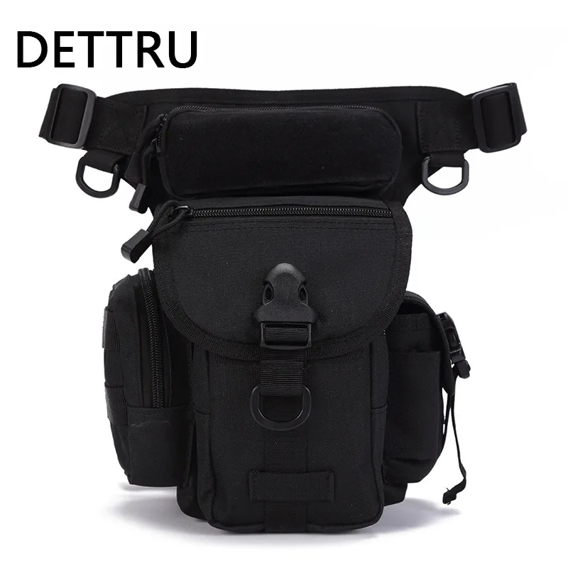 

Tactical Molle Drop Leg Bag Waterproof Men Military Waist Pack Outdoor Wargame Army EDC Fanny Pack Hunting Cycling Accessories