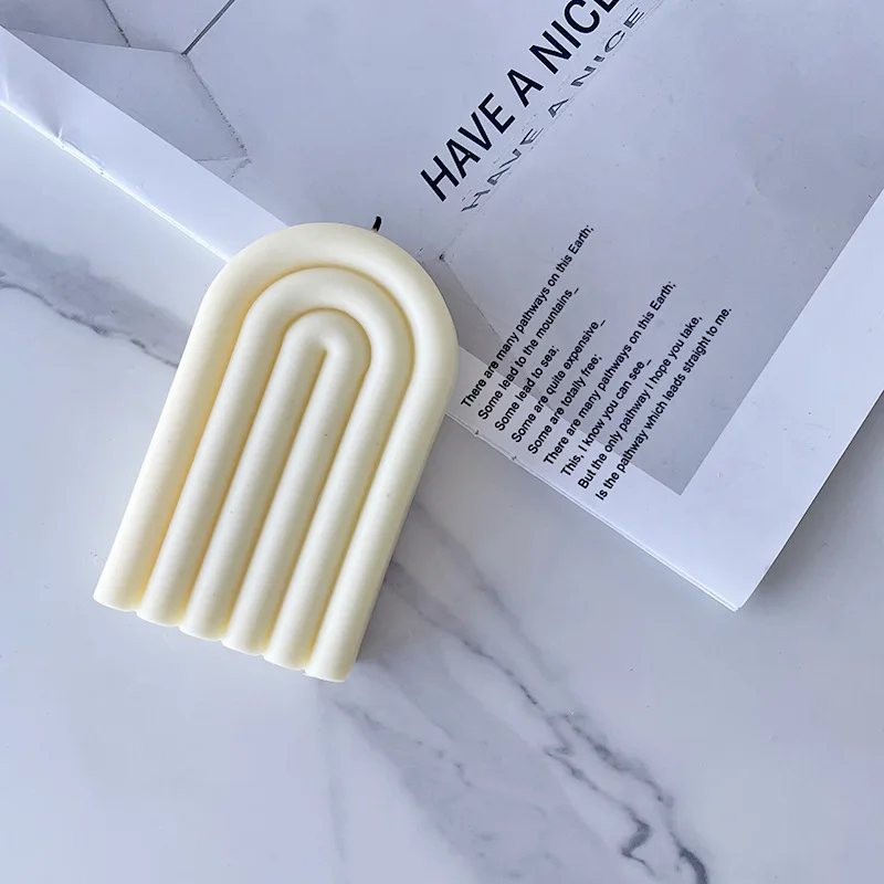 U-образная силиконовая форма сделай сам в виде свечи креативная Радуга Арка моста