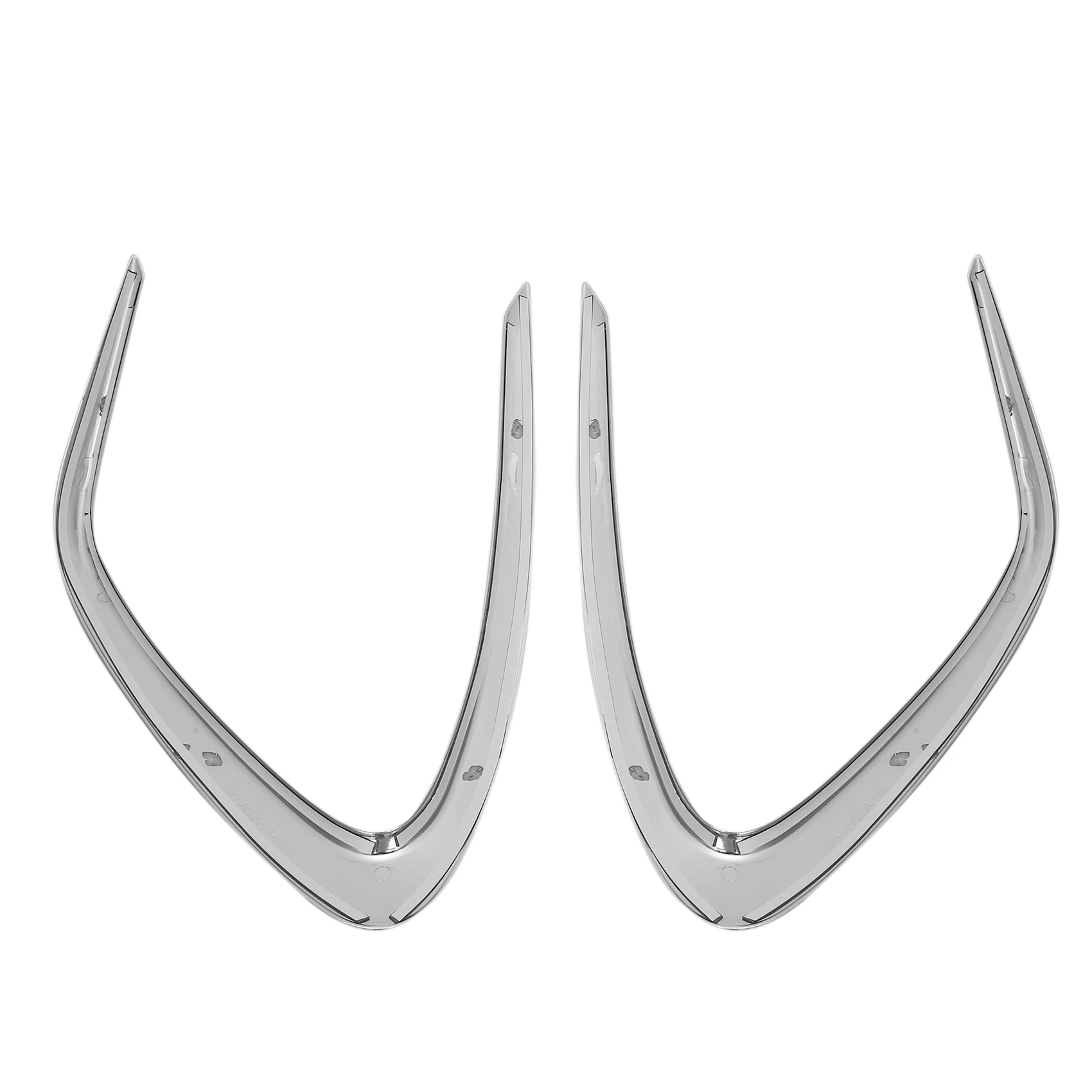 Для Toyota Camry 2021 Хромированная передняя противотуманная лампа обшивка бампера