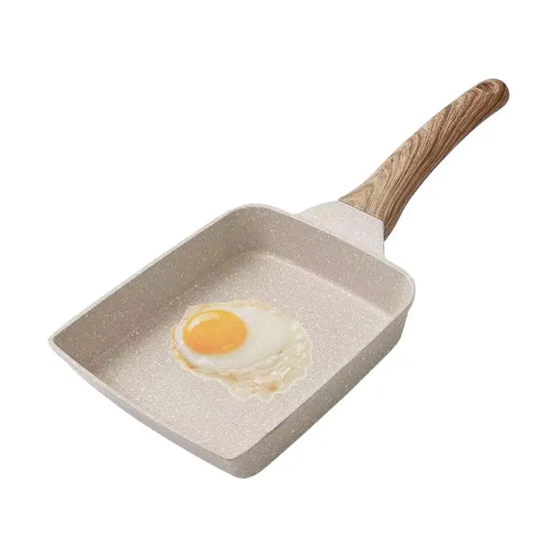 

Omelet Pan Non Stick Egg Pan With Granite Coating Omelet Pans Small Frying Pans For Cooking Country Kitchen Supplies For