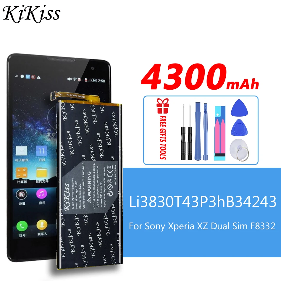 

New 4300mAh LIS1561ERPC Replacement Phone Battery For Sony Xperia Z3 Compact Z3c mini D5803 D5833 For C4 E5303 E5333 E5363 E5306