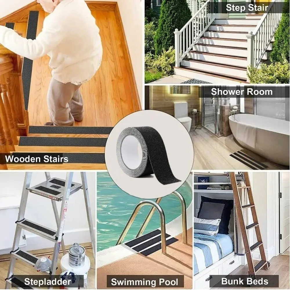 Цветная противоскользящая матовая лента для безопасности пола перила краска