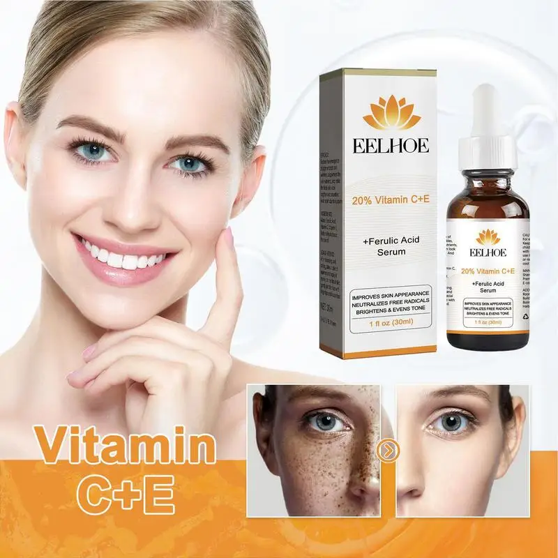 

Эссенция витамина С для подтяжки кожи лица, сыворотка для удаления морщин, феруловые темные пятна, кислотное масло, товары для ухода за кожей