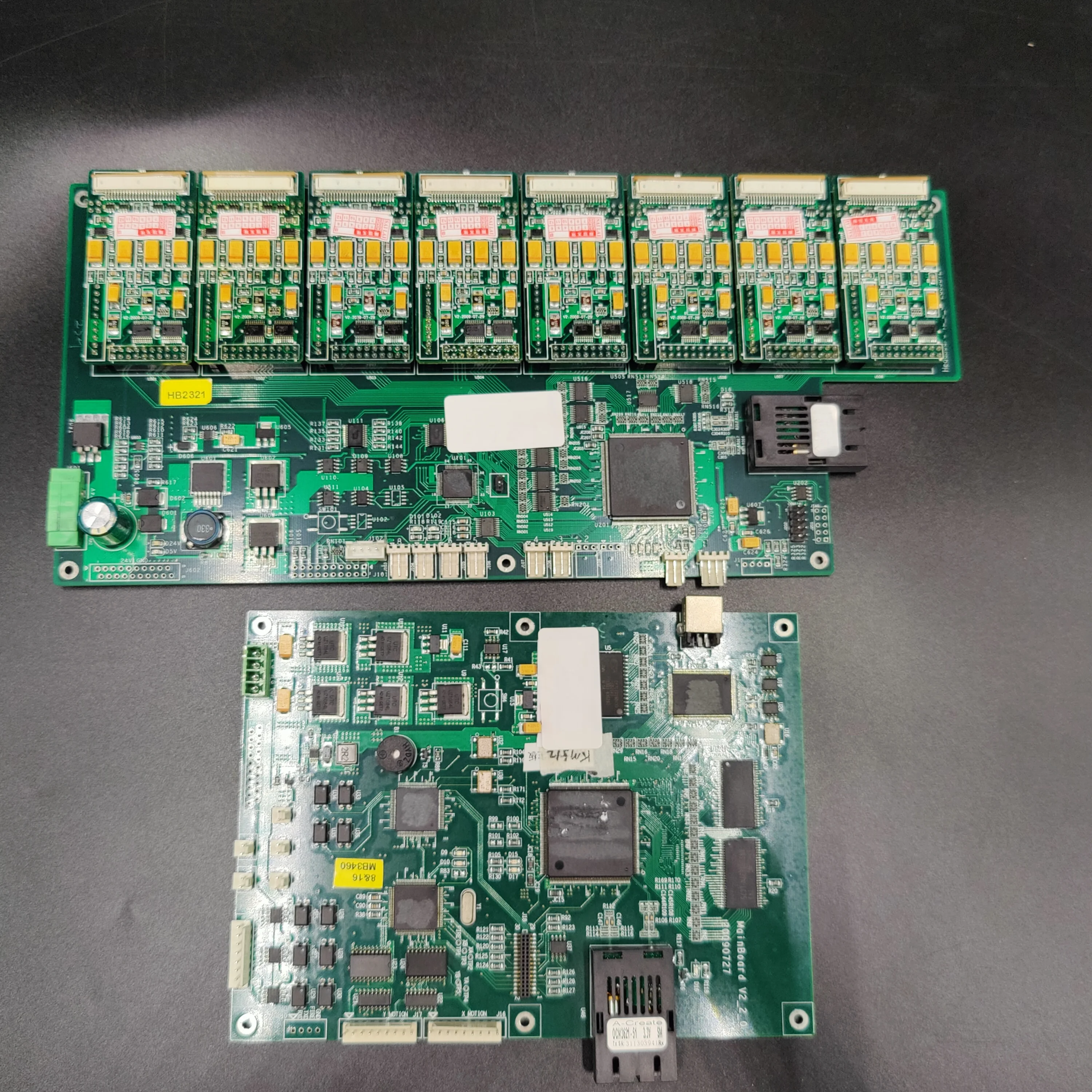 LETOP 1 комплект BYHX 8 головок 512 42PL печатающая головка основной платы