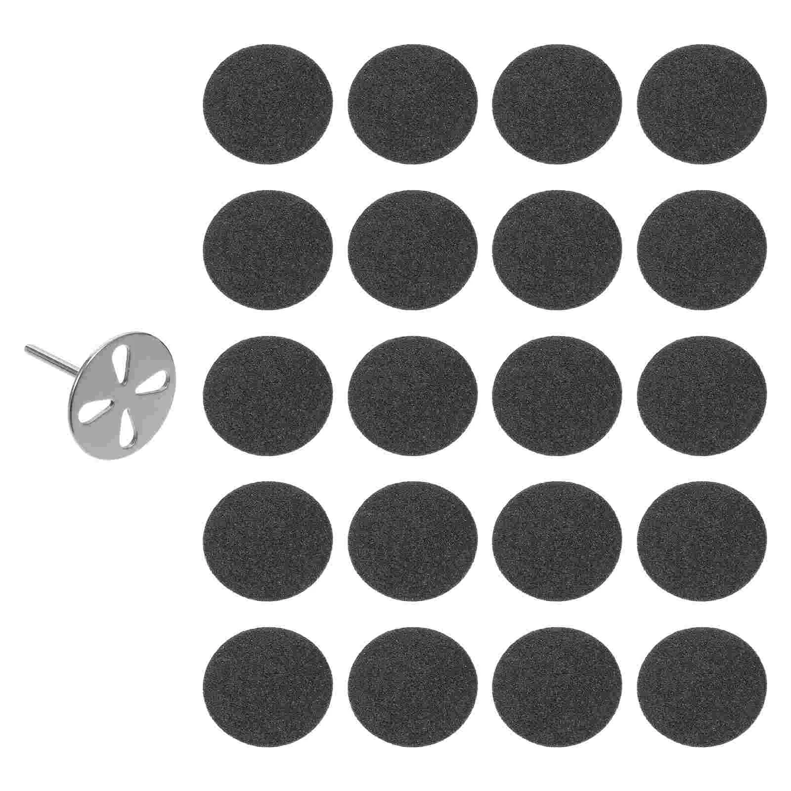 

1 Set Manicure Grinding Slices Practical Nail Grinder Sanding Slices Dead Skin Polishing Slices Electric Grinding Slices