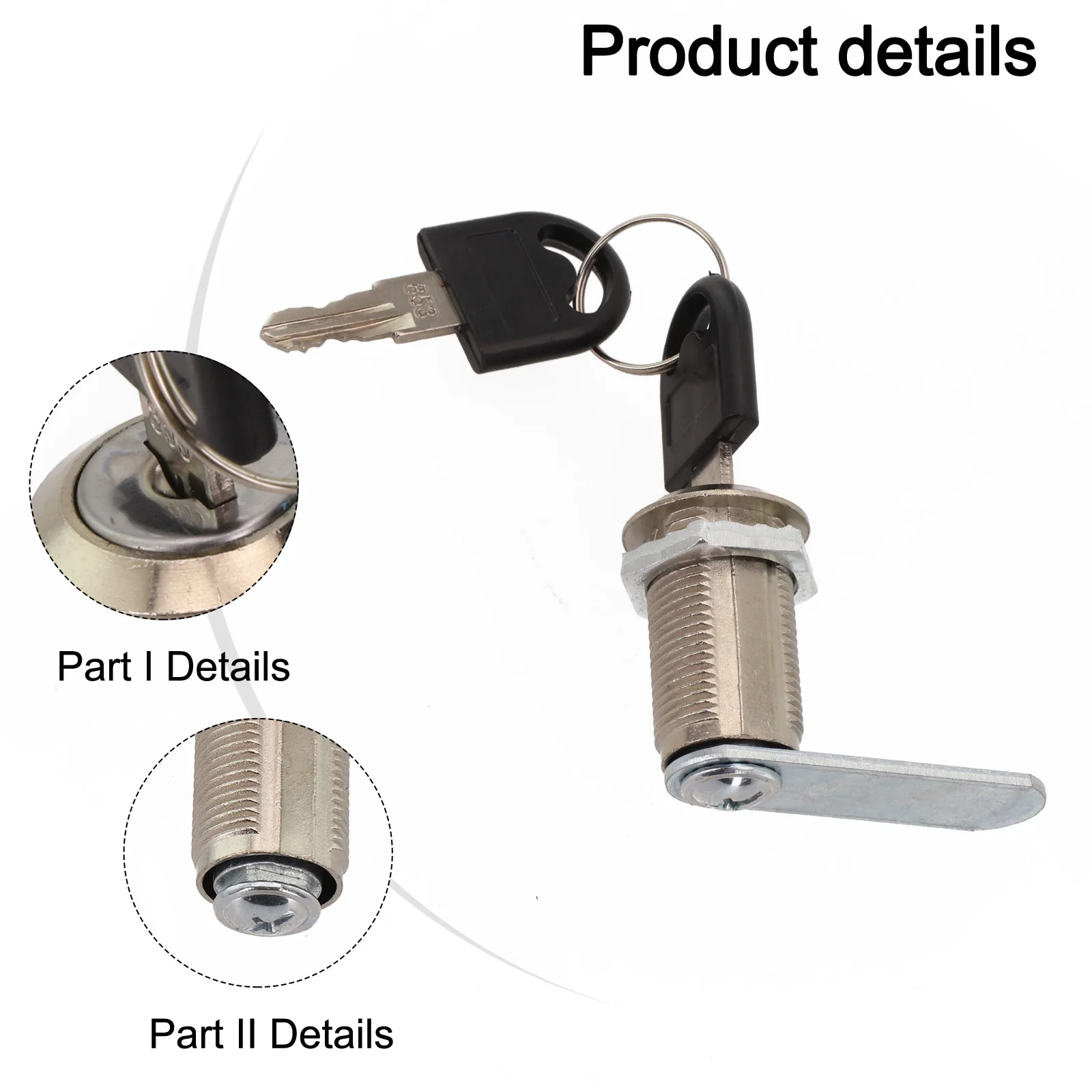 Для замка шкафа новинка 2022 года полезная с 2-мя ключами дверной замок шкафчика для