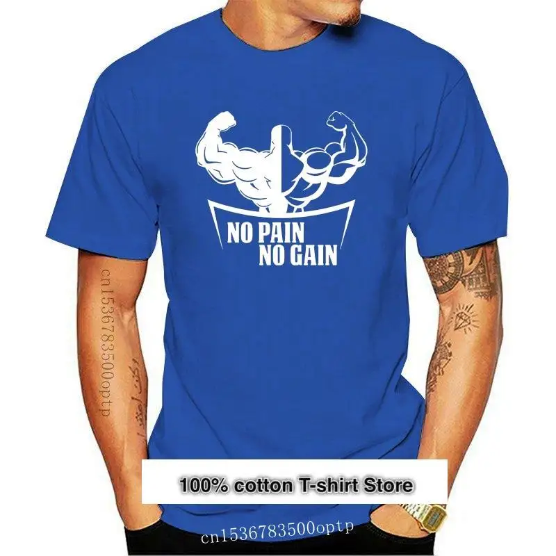 

Camiseta sin dolor para hombre, camiseta de entrenamiento de gimnasia, diseño superior, levantamiento de pesas, nueva