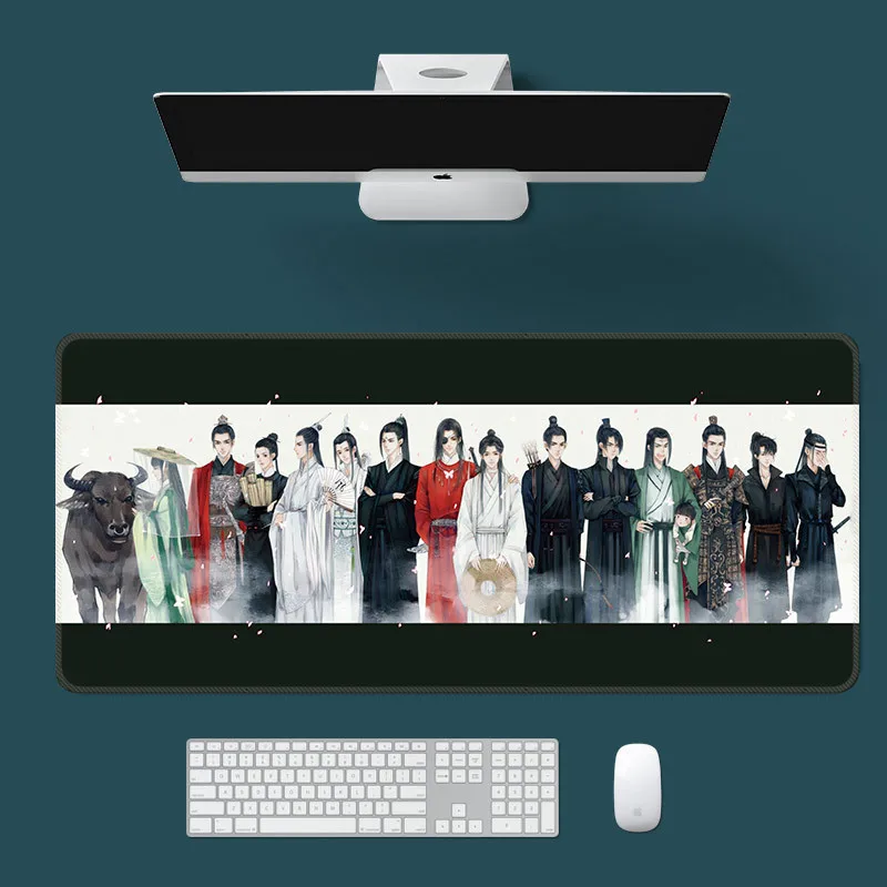 Коврик для мыши в стиле аниме игрушечный коврик Mo Dao Zu Shi Tian Guan Ci Fu Wei wuxian Lan wangji