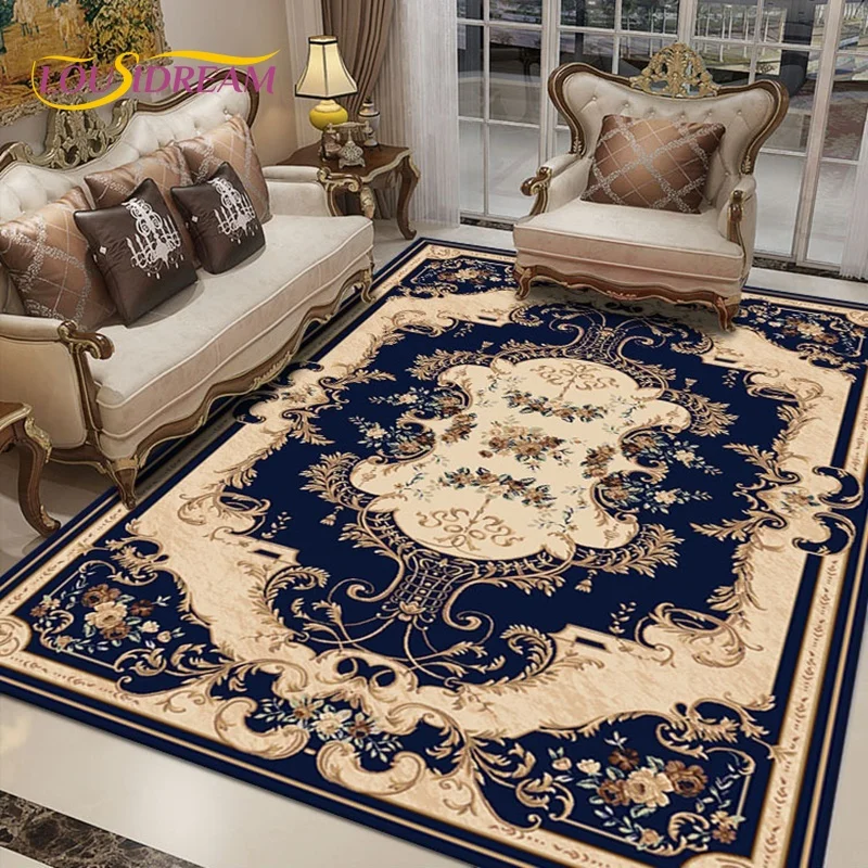 

Turkey Persian Printed Area Rug Large,Carpets Rugs for Living Room Bedroom Sofa Decoration,Kitchen Bathroom Non-slip Floor Mat