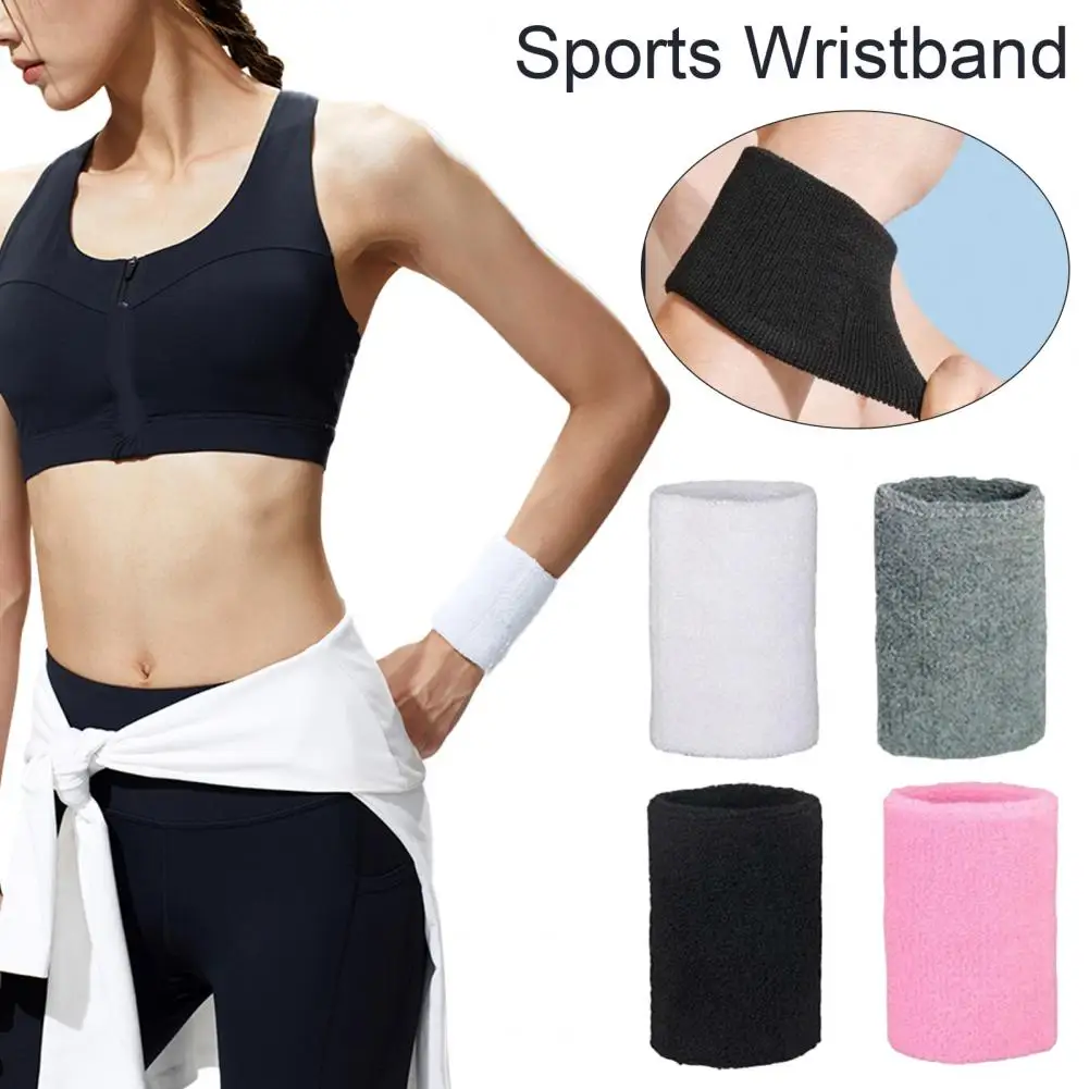 

Sports Wristband Sports Fitness Elastic Wrist Bands Comfortable Sweatbands for Outdoor Activities Tennis Gymnastics Football
