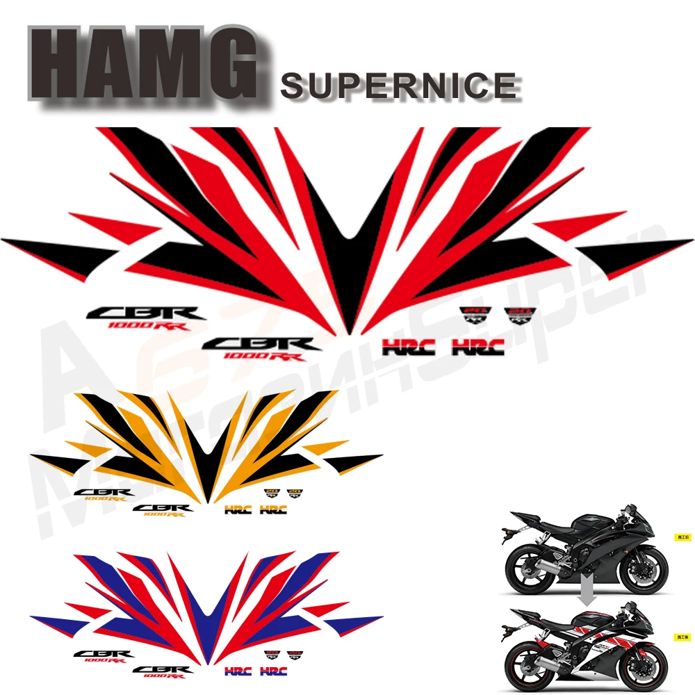 

Motorcycle For Honda CBR1000RR 12-16 CBR 1000 RR 12 13 14 15 16 CBR1000 Fairing Sticker Full Kit Fairing Sticker Whole Sticker