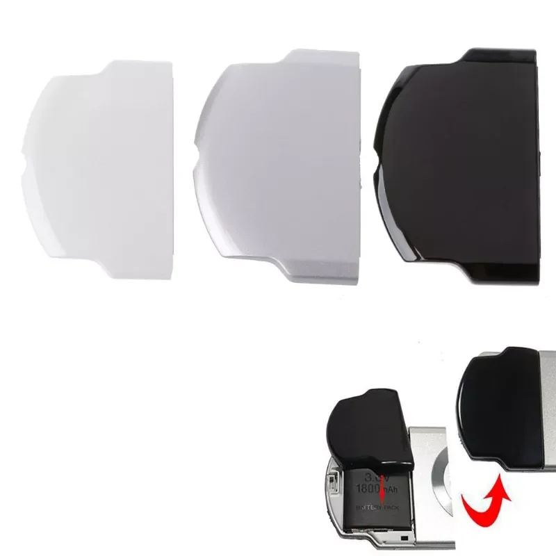 

1 PC Battery Back Case Protective Cover Replace For Sony PSP 2000 3000 Series Black/White/Silver