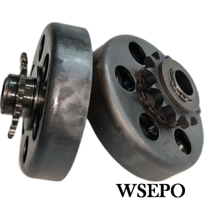 Gokart Centrífugo Que Compete a Embreagem Seca 11 Dentes 12t. Fits Gx100 Gx120 152f 154f Clone Motor 79cc120cc Polegada Dia. Chave Eixo Peças e acessórios do gerador