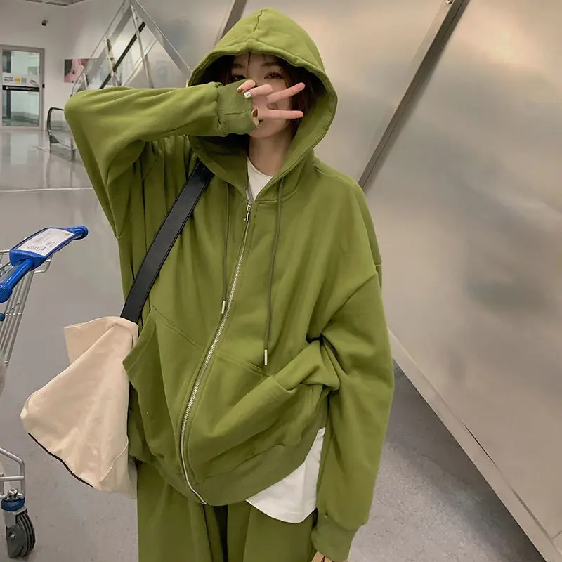 Женский брючный костюм в стиле ретро комплект из 2 предметов толстовка с