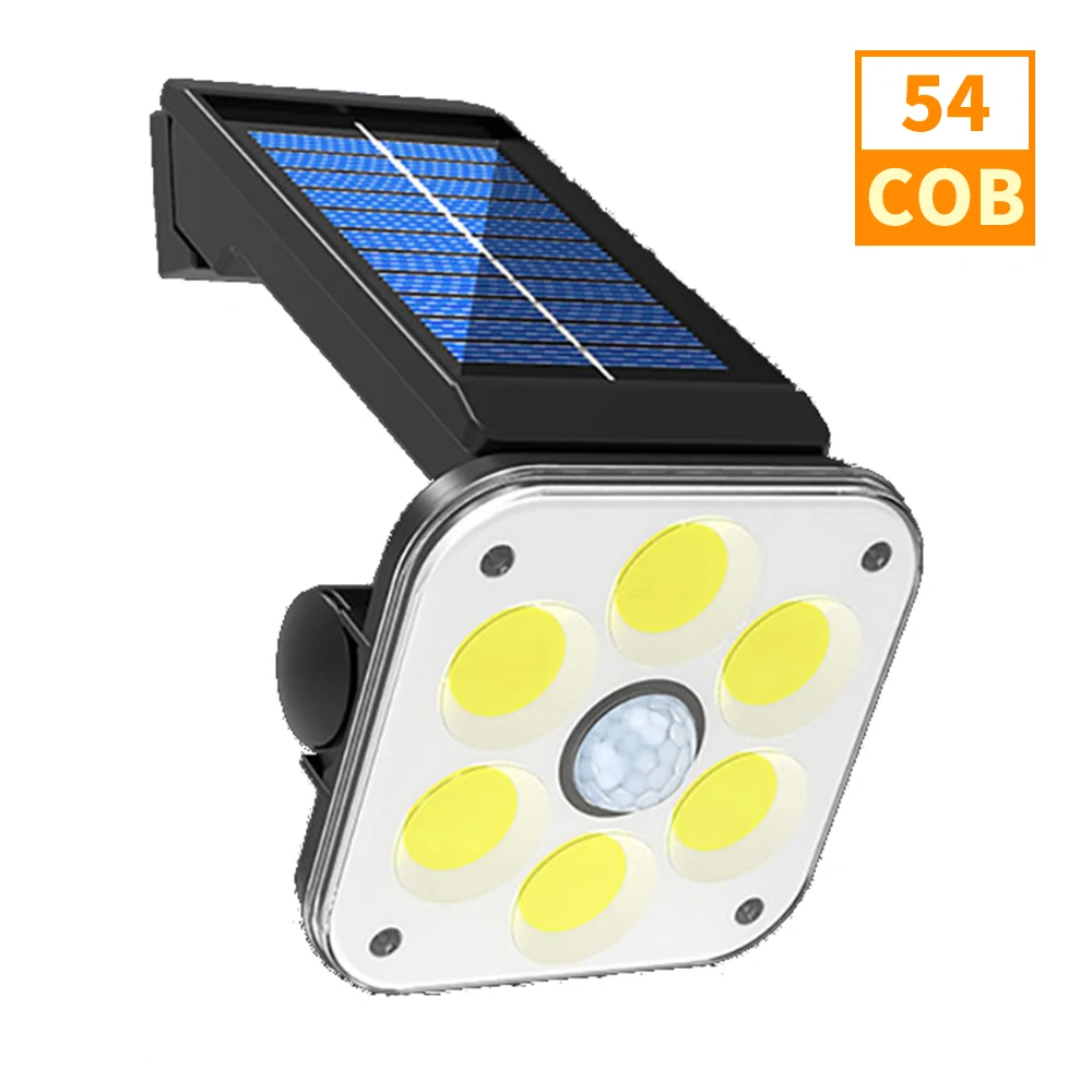48 54 SMD LED Outdoor Solar Light Eco-friendly No Electricity Charge Automatic Charging and Lighting Christmas Garden LED Lights