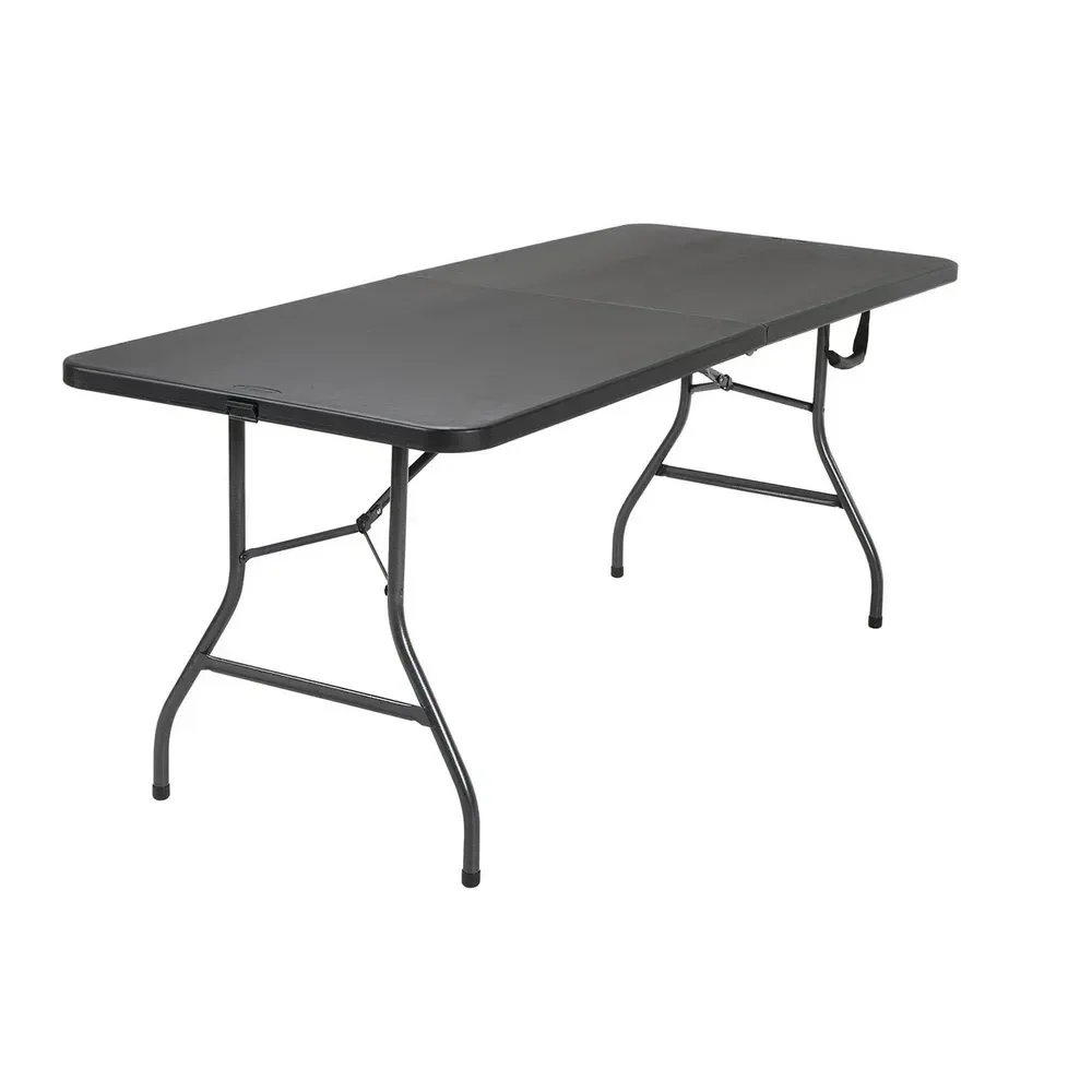 

Portable Plastic Folding Tables for Indoor Outdoor, Black