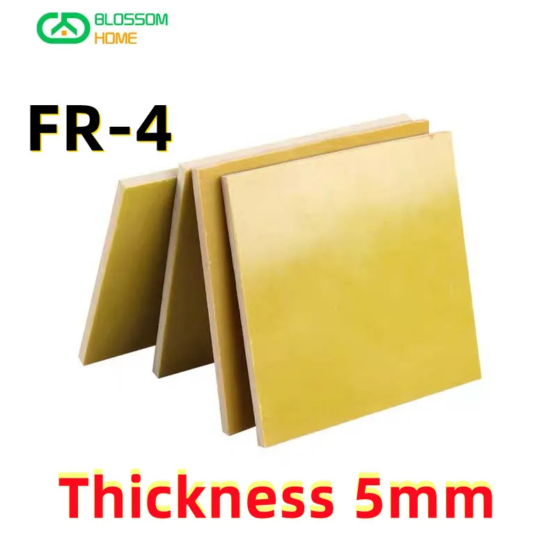 

5 мм толщиной, 3240 желтая плата из эпоксидной смолы, FR4, панель из стекловолокна, обработка, пользовательская гравировка, резка цельной доски