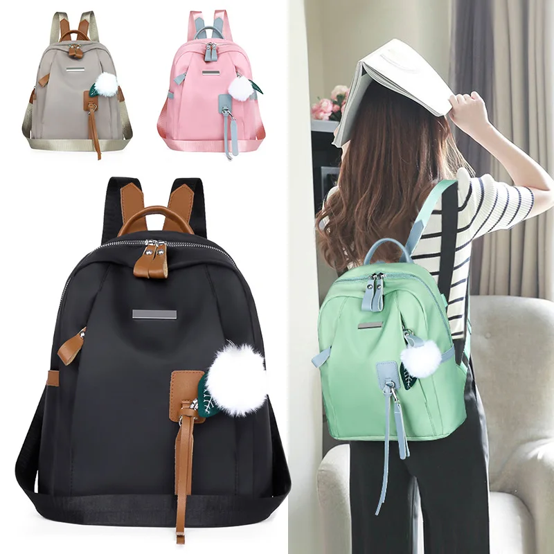 

2023 new fashion Oxford spinning pendant hair ball leisure sports commuting personality lightweight shoulder bag western style