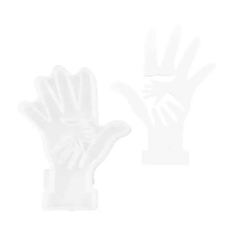 Подсвечник силиконовая форма полые руки Смола эпоксидный подсвечник литье формы