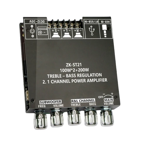 APWIKOGER ЗК-СТ21 Цифровой усилитель 2.1 канала
