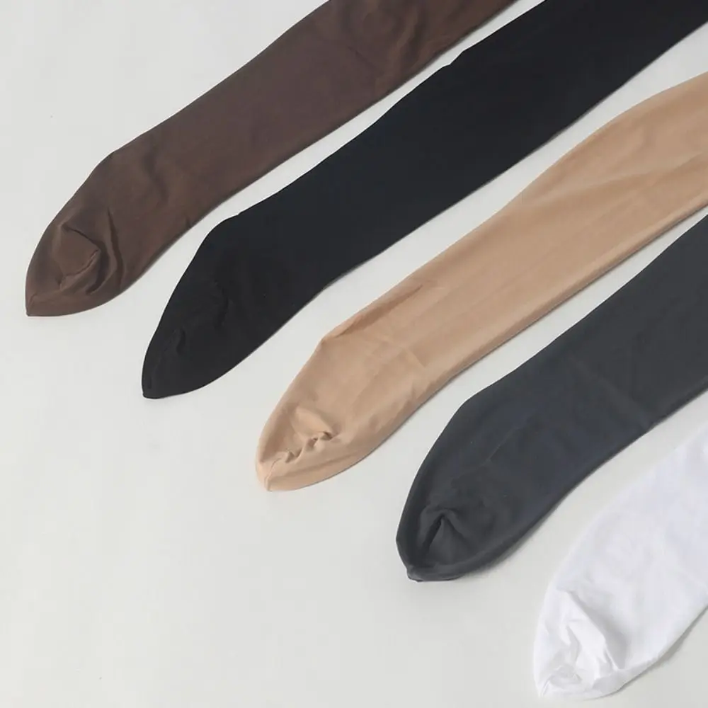 Casual Solid Color Men's Elastic Pantyhose High Deep Crotch Seamless Sheath Tights Bottom Pants Warm Long Johns Men Boy