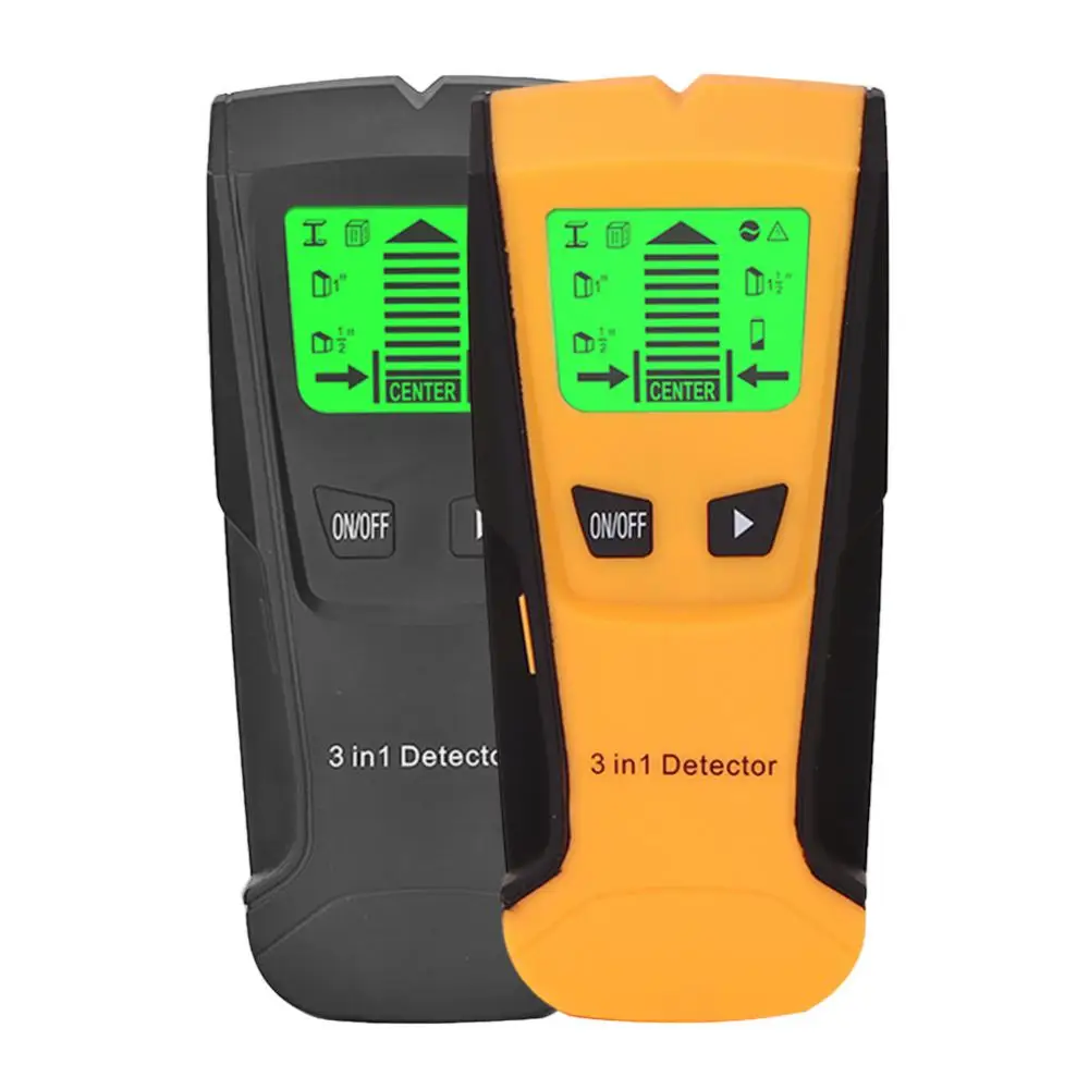 

Metal Detector Metal Wood AC Cable Finder Scanner Handheld Wall Detector Finder Wall Scanner LCD Display Wires Depth Tracker