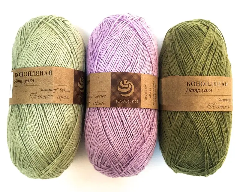 Пряжа конопляная (пехорка) 50гр 280 м 5 х50гр... конопля-хлопок для ручного вязания крючком пряжа пехорка летняя.