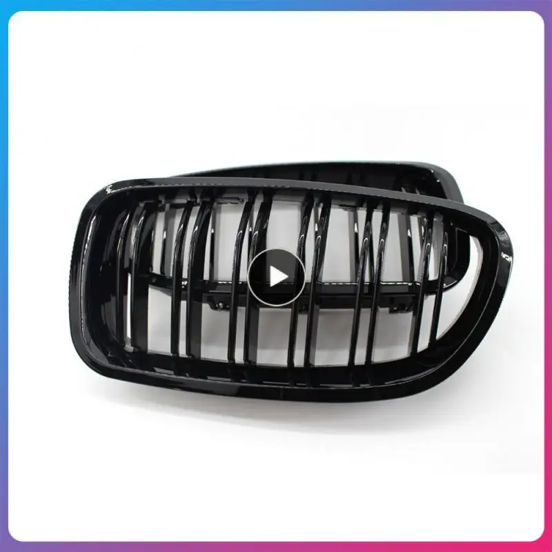

Передняя решетка для Bmw 5 серии F10 F11 F18 520d 530d 540i 2010-2017, модная Автомобильная глянцевая черная решетка для почек, портативная, прочная